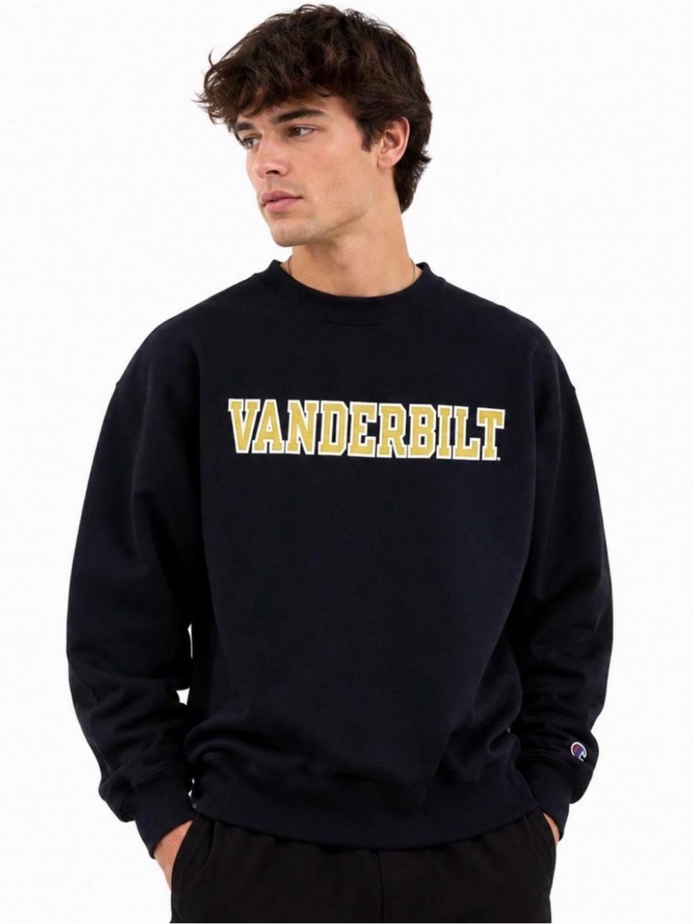 Vintage Champion Vanderbilt Crewneck Sweatshirt 🖤💛